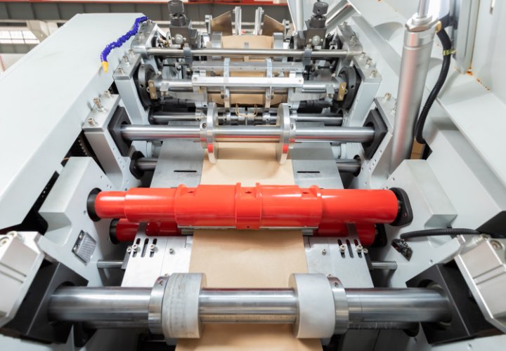 auto-feeding of paper material