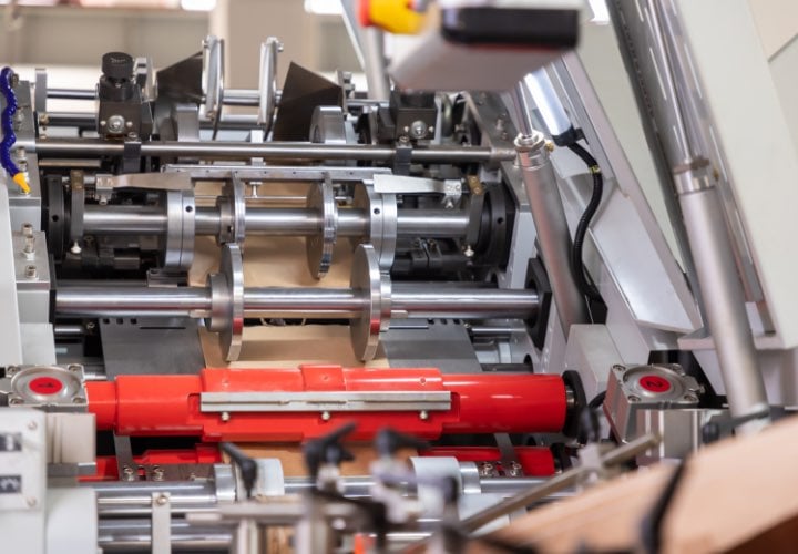smooth operation of paper bag making machine