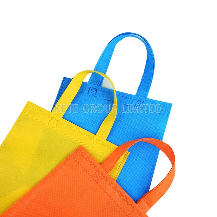 KETE Non Woven Loop Handle Bag Making Machine sample 2