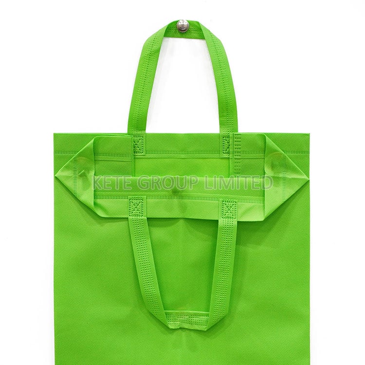 KETE Non Woven Loop Handle Bag Making Machine sample 3