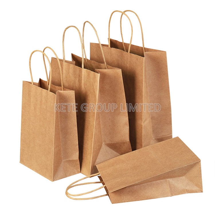 automatic paper carry bag machine sample bag
