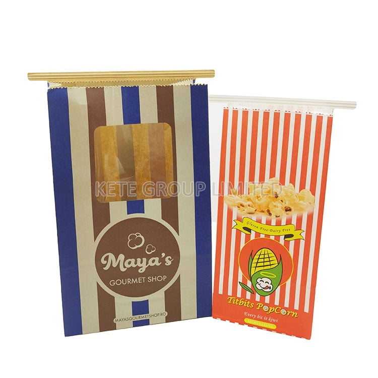 paper bag making and printing machine sample bags