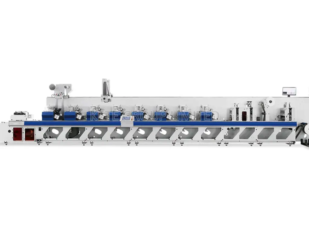 flexo label printing machine KTLP-NW180