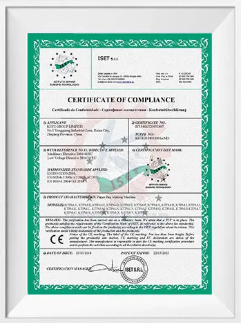 KETE Wine Capsule Machine CE Certification2