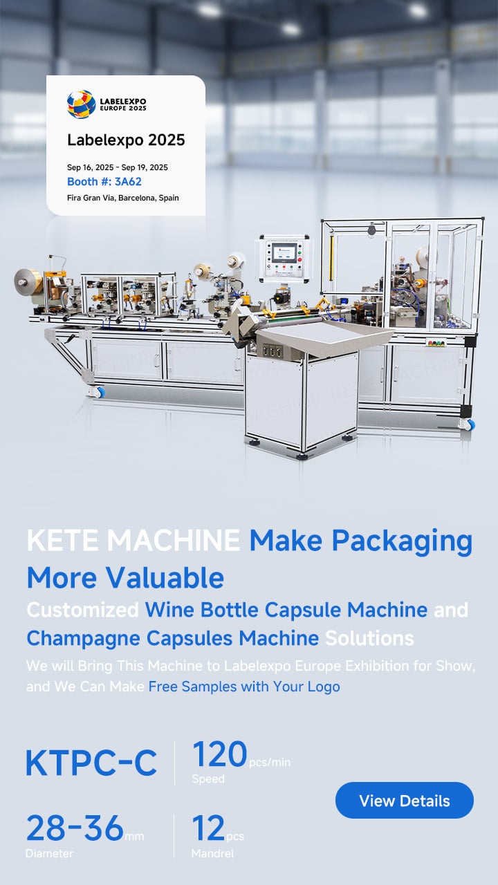 wine capsule machine labelexpo europe mobile